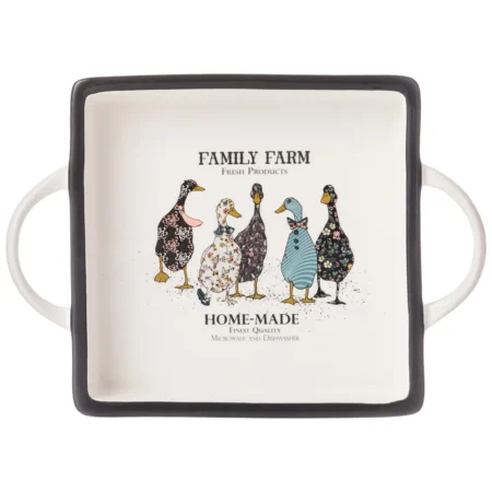 Блюдо с ручками Lefard квадрат Family Farm 263-1257