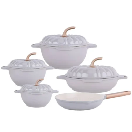 Набор столовый 9пр Pumpkin Grey