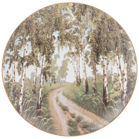 Тарелка закусочная 20,5см Lefard Березки 85-2013